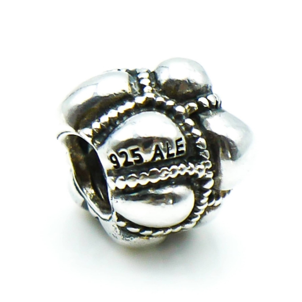 Authentic Pandora charm " Journey rope and bubble " 2 available